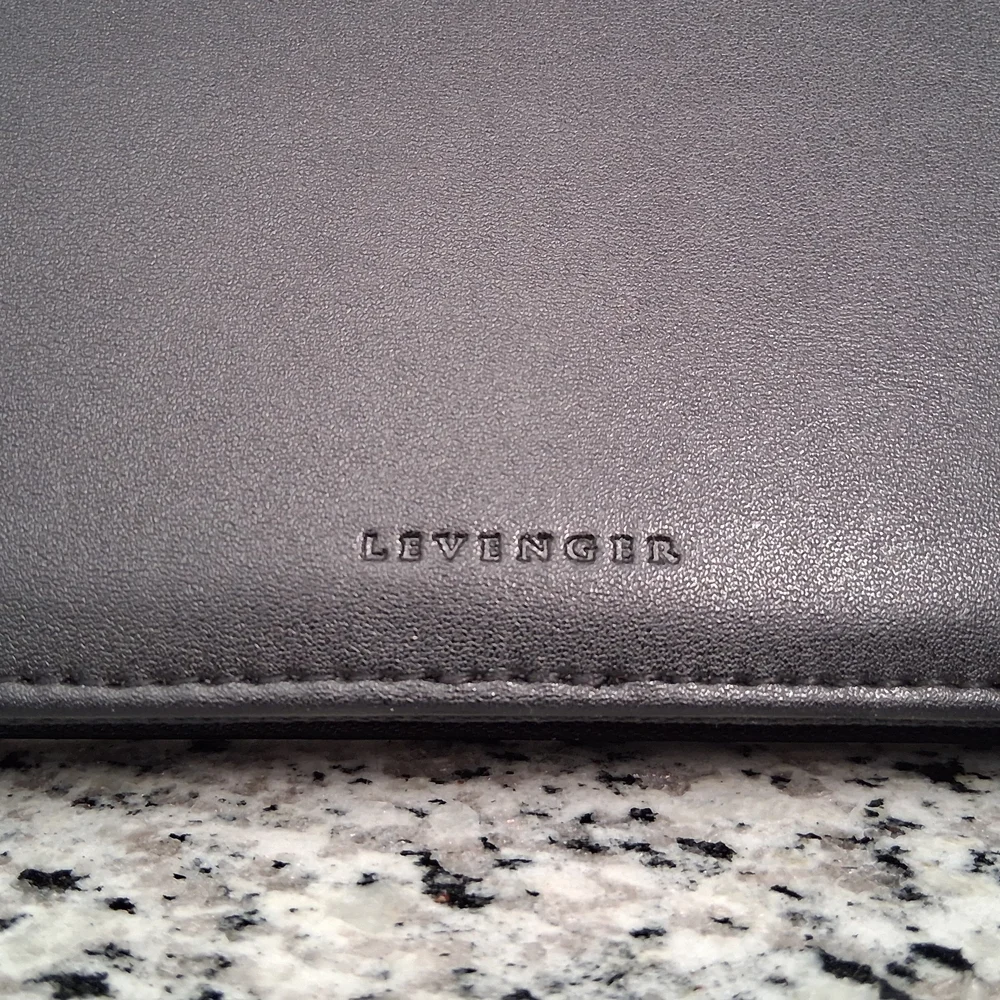 Levenger Levtex Portable Office Folio Brown
